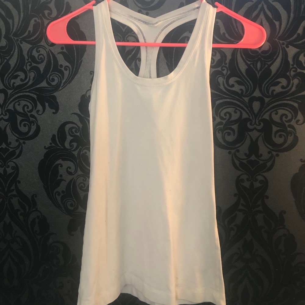 lululemon white tank